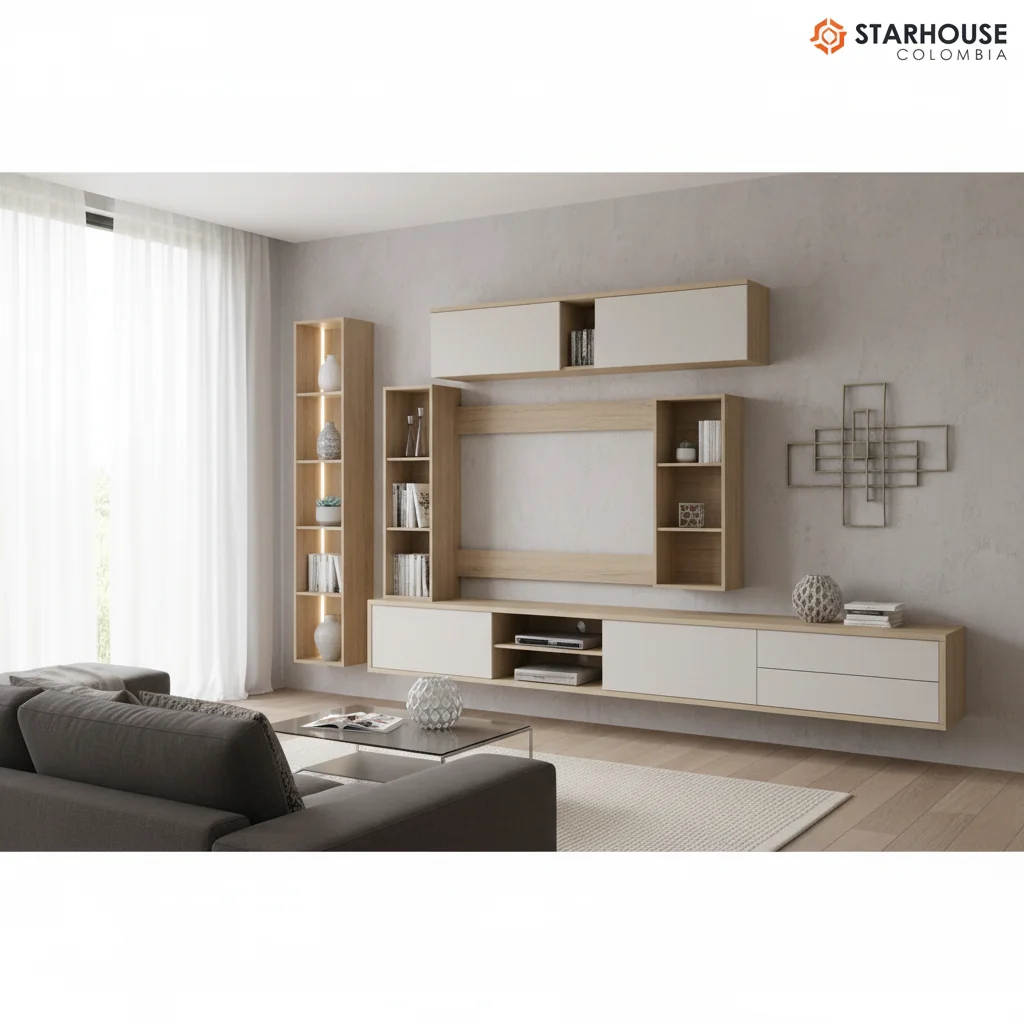 Muebles de Sala para Pared: Transforma tu Espacio con Estilo y Funcionalidad