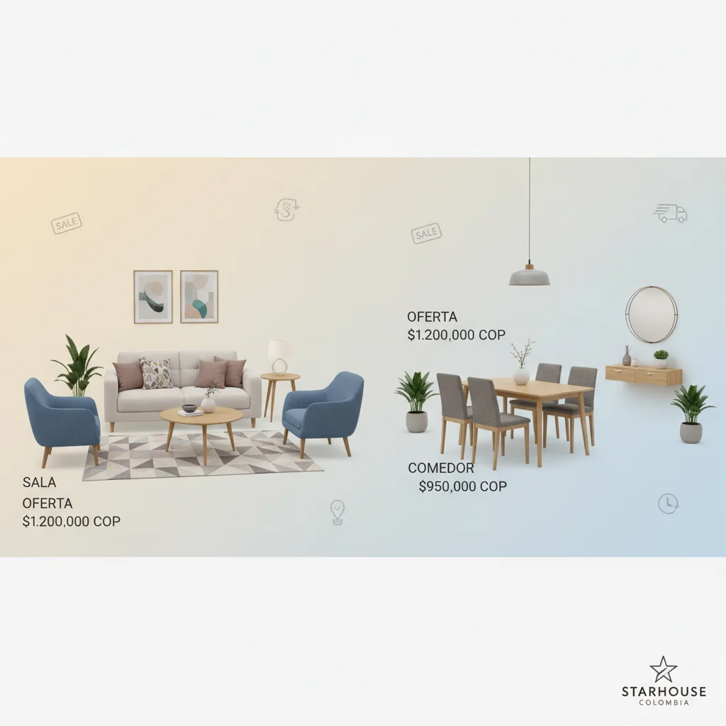 muebles de sala y comedor baratos precio características y ventajas