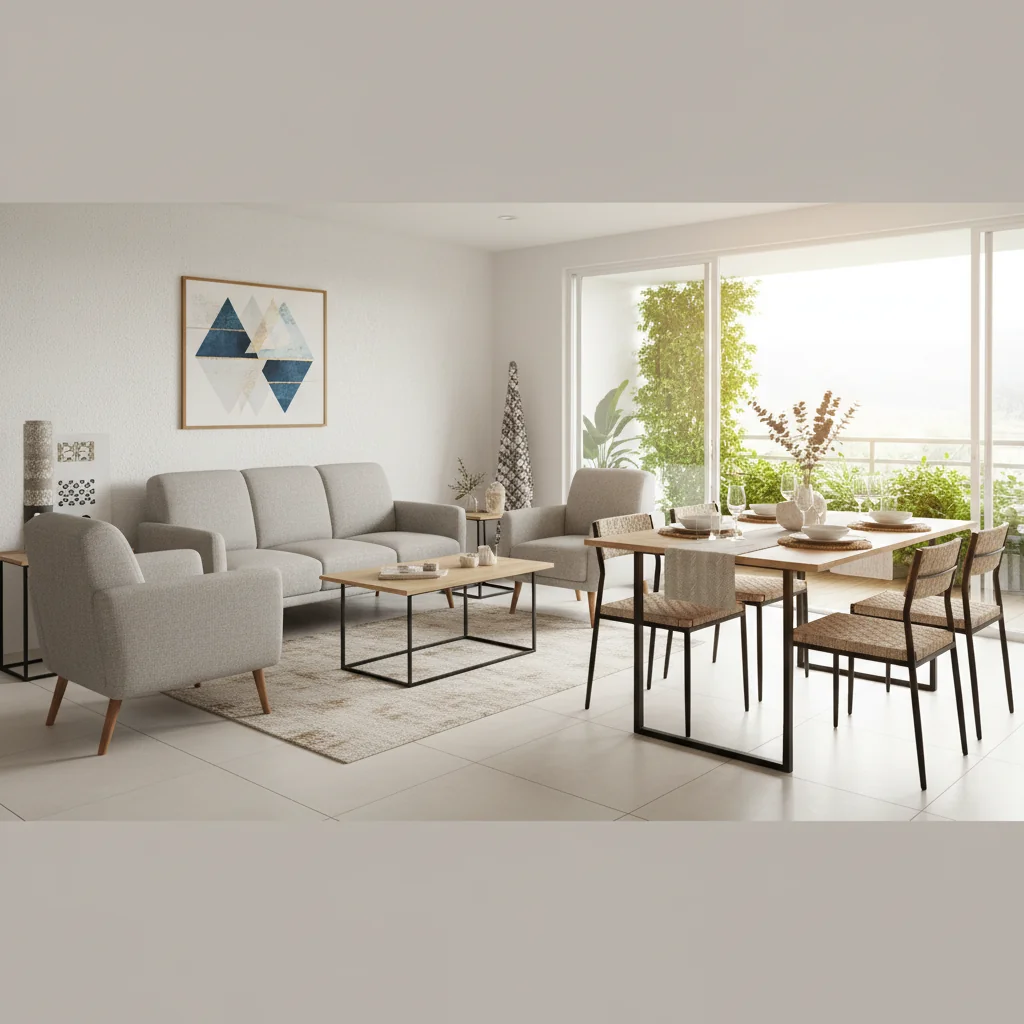 Muebles de Sala y Comedor Baratos en Colombia: Calidad y Diseño Accesible
