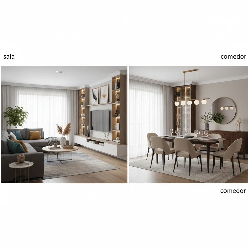muebles de sala y comedor características y ventajas