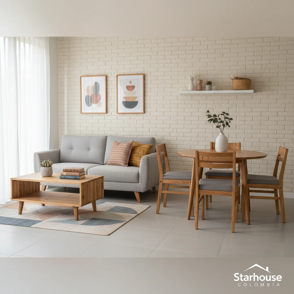 muebles de sala y comedor economicos colombia características y ventajas