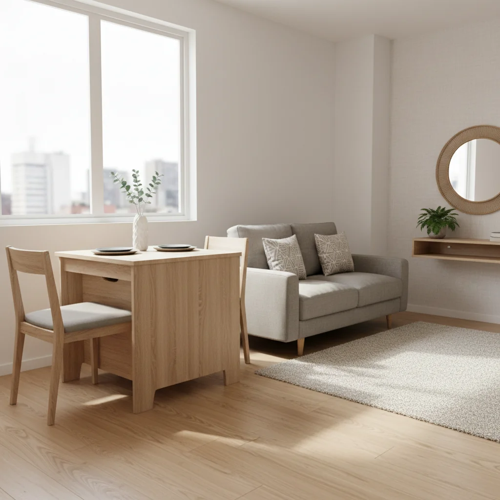 muebles de sala y comedor para pequeños espacios — pisos y revestimientos en Colombia | Starhouse