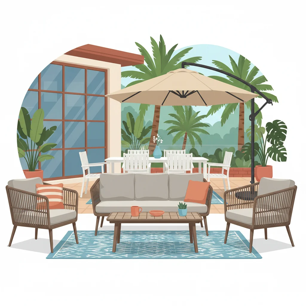 muebles de terraza baratos cómo elegir