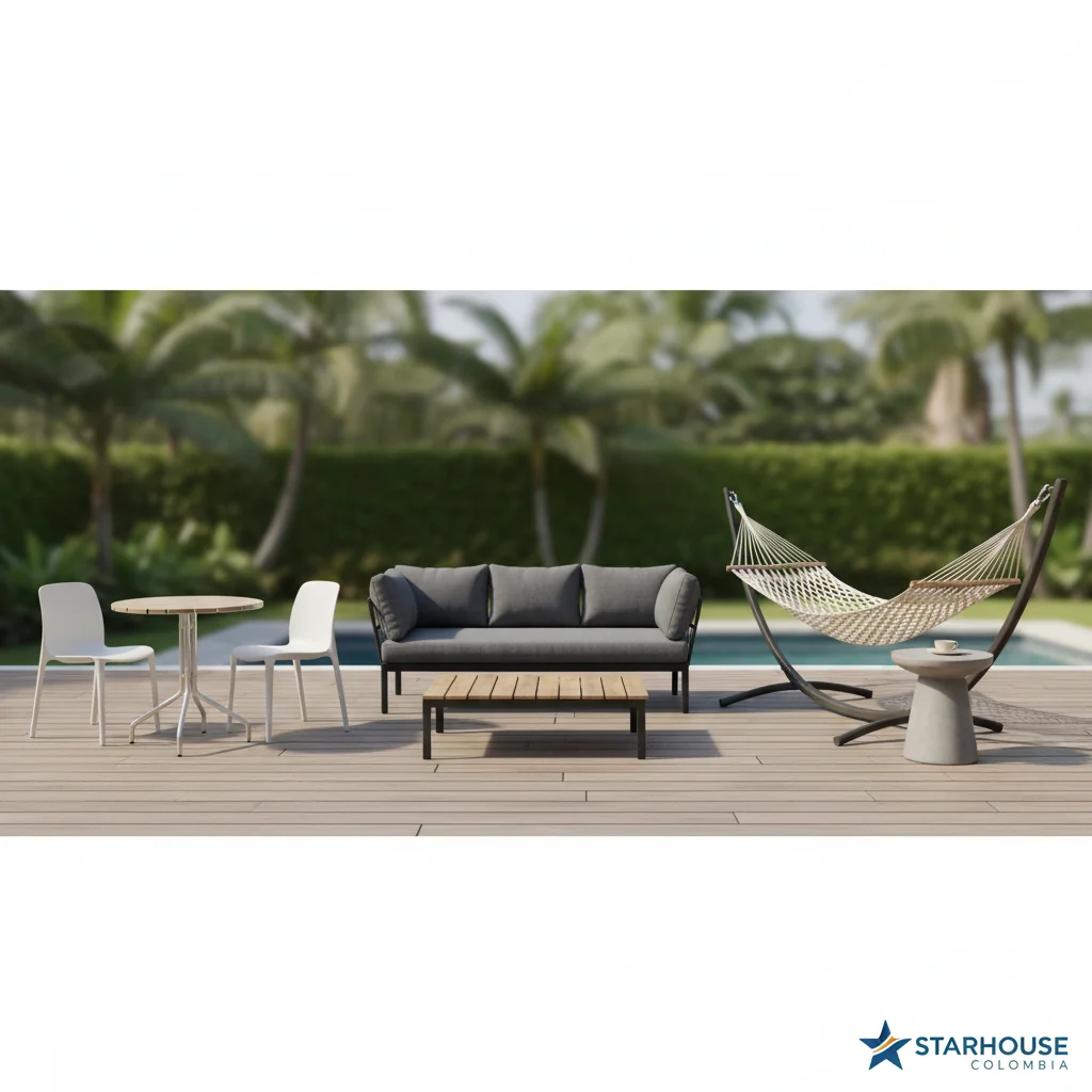 muebles de terraza baratos características y ventajas