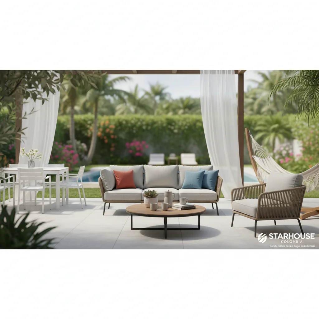 muebles de terraza cómo elegir