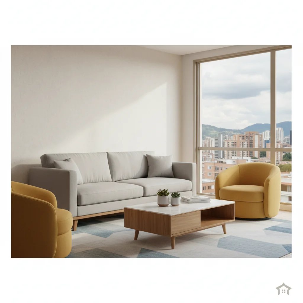 muebles económicos para sala bogotá características y ventajas