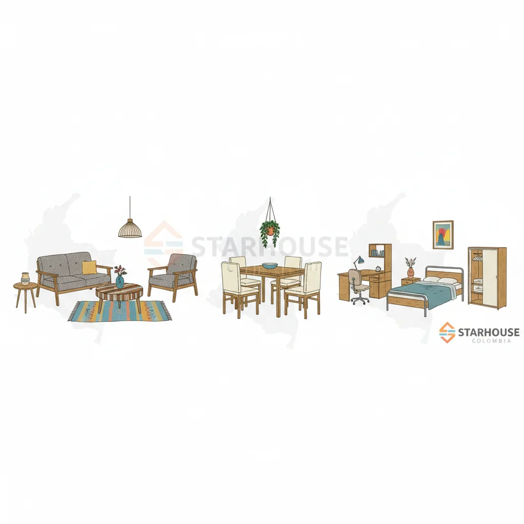 muebles economicos colombia características y ventajas