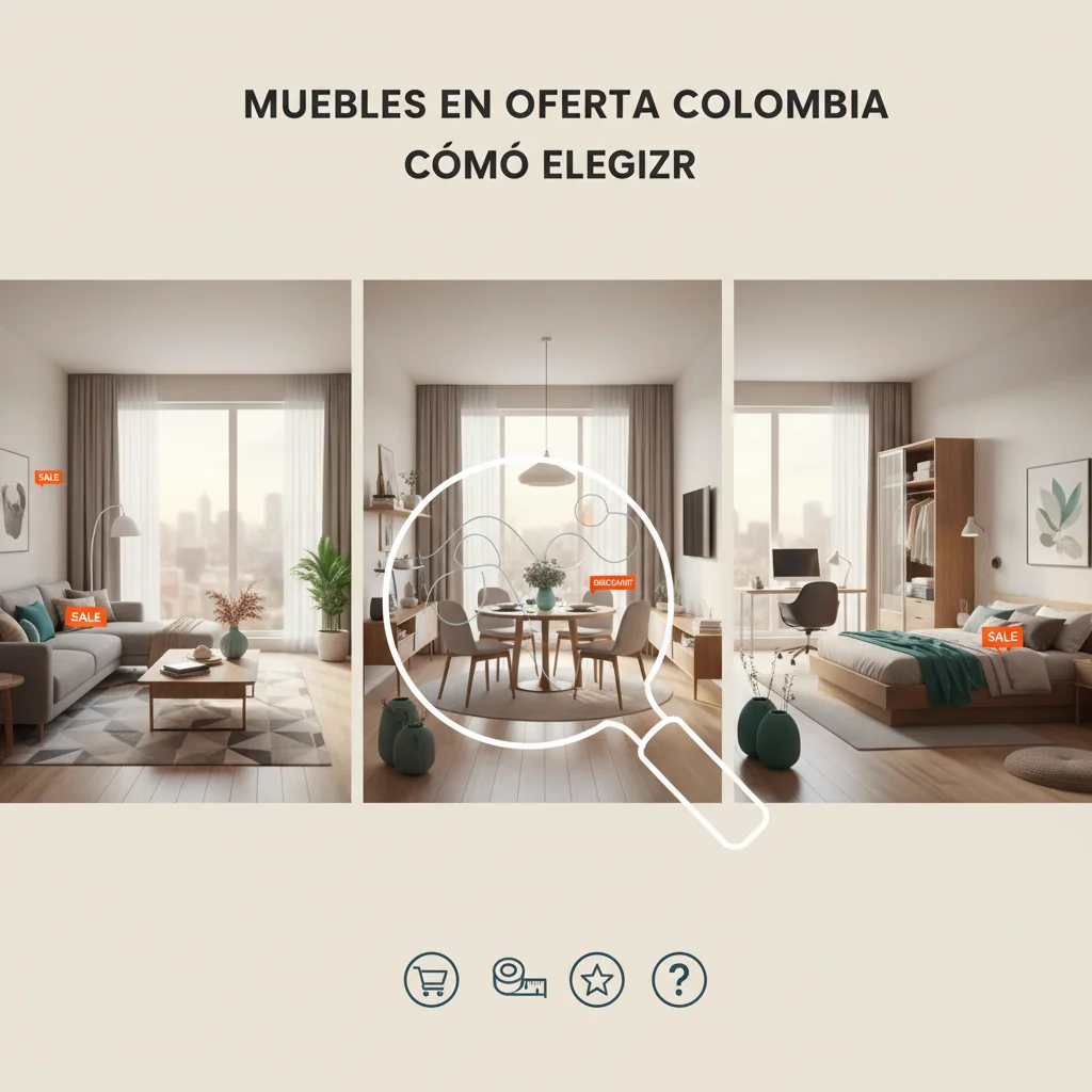 muebles en oferta colombia cómo elegir