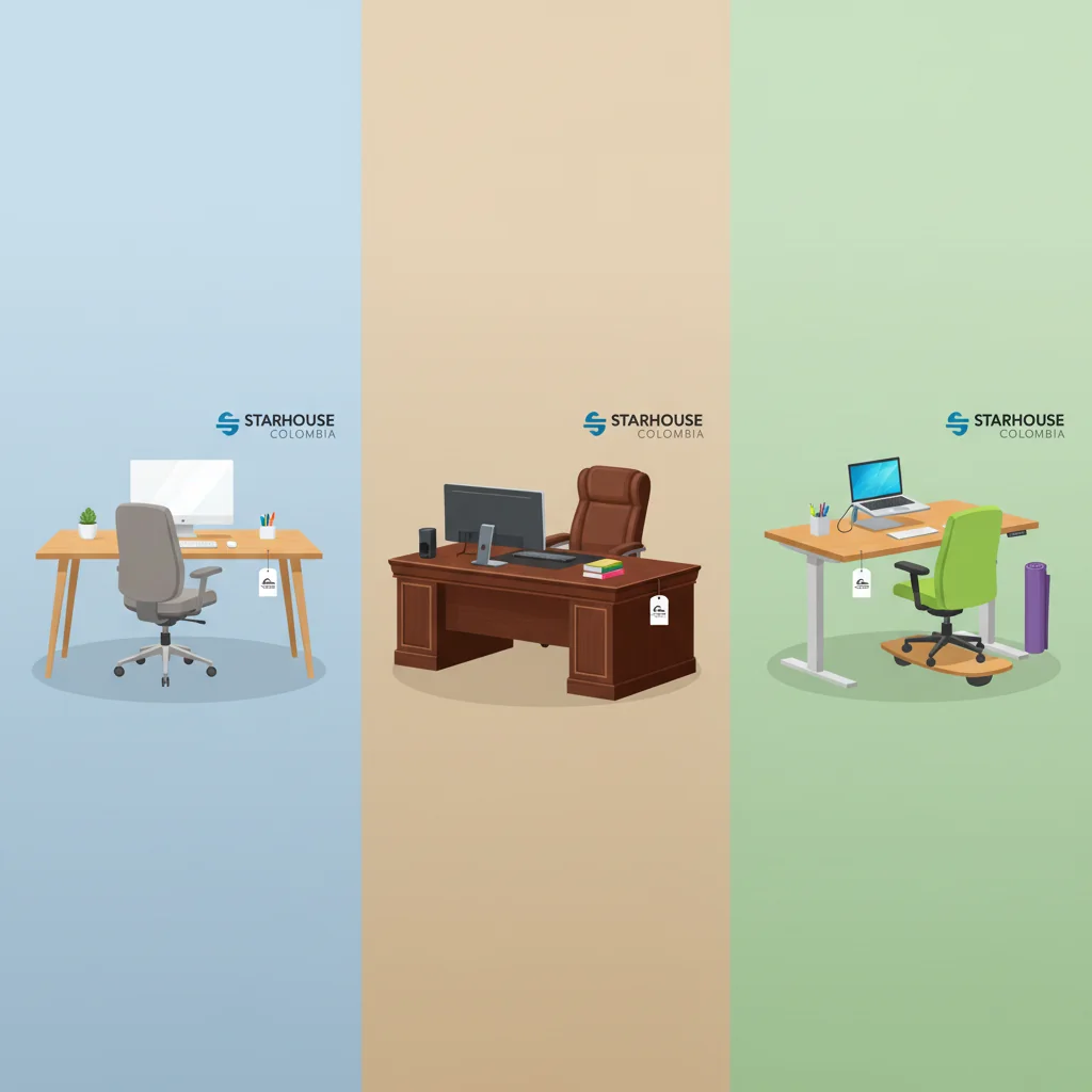muebles escritorio cómo elegir