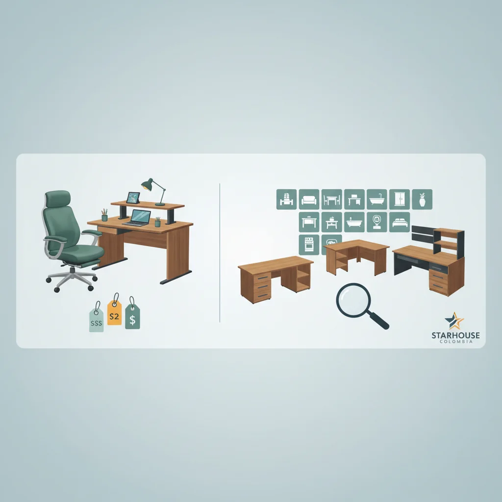 muebles escritorio precio cómo elegir