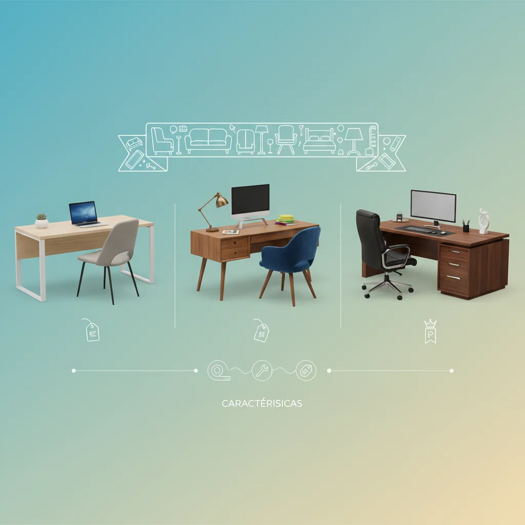 muebles escritorio precio características y ventajas