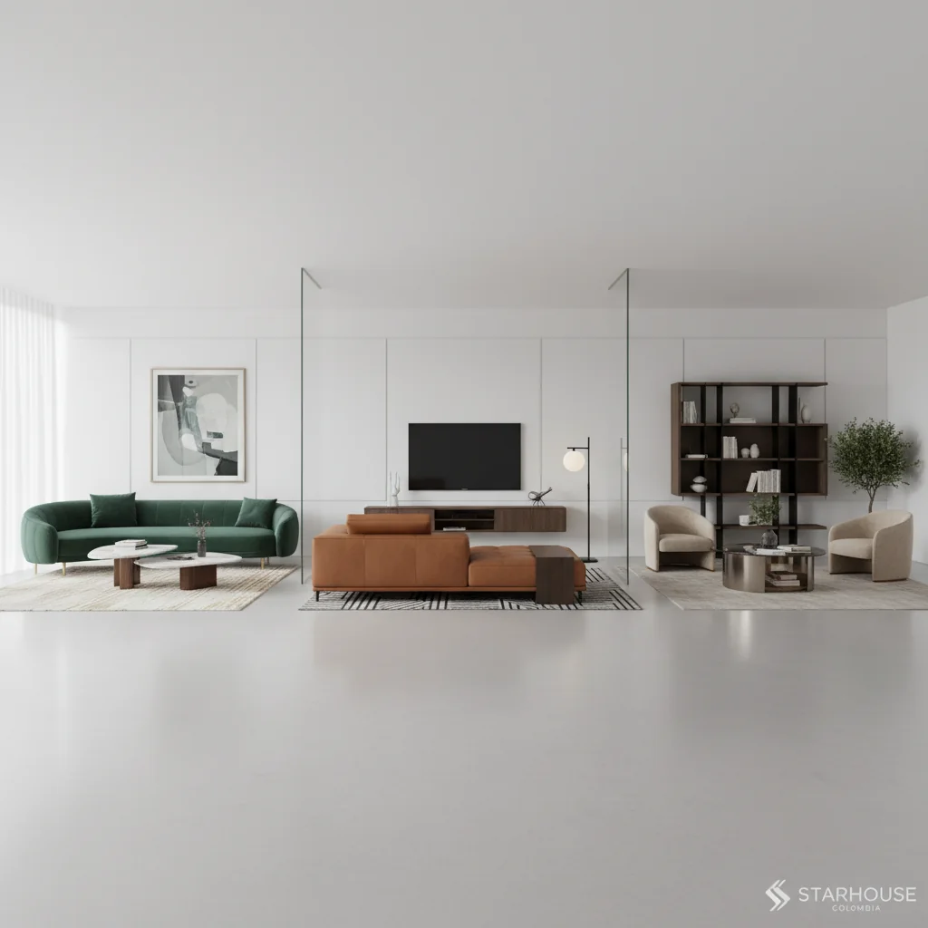 muebles exclusivos para sala características y ventajas
