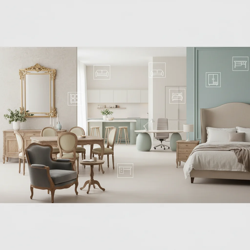 muebles franceses cómo elegir