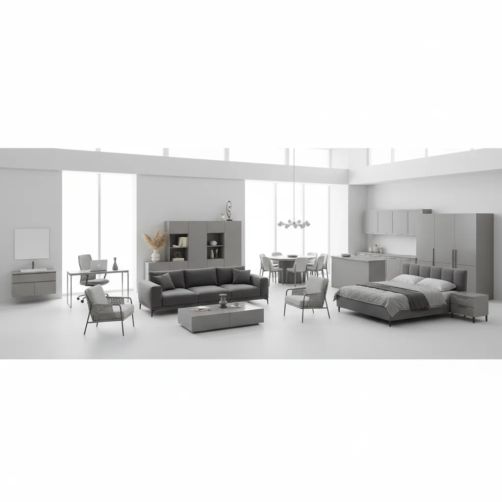 muebles grises características y ventajas