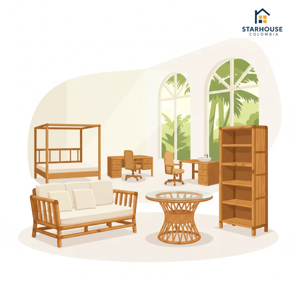 muebles guadua características y ventajas