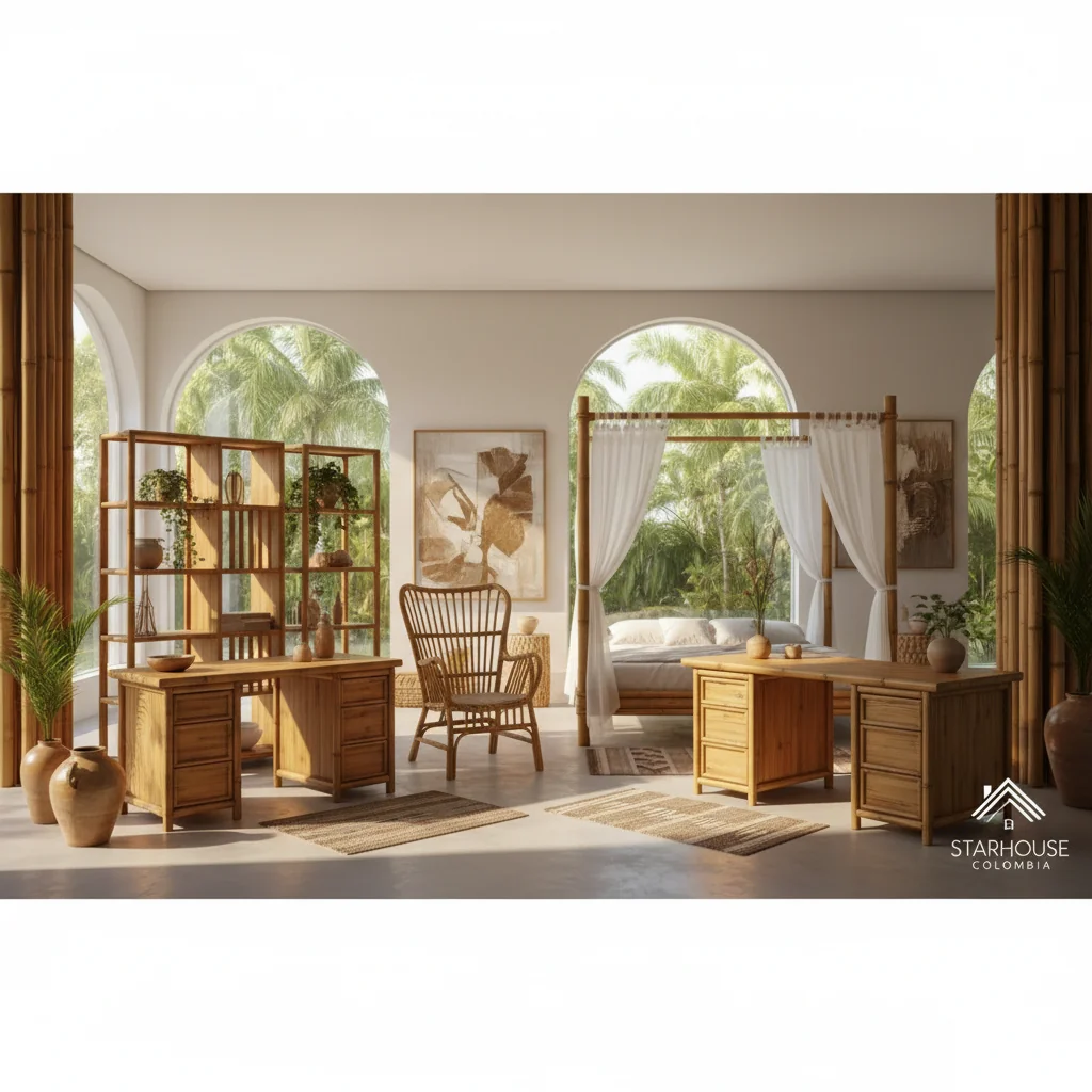muebles guadua panameños altos características y ventajas