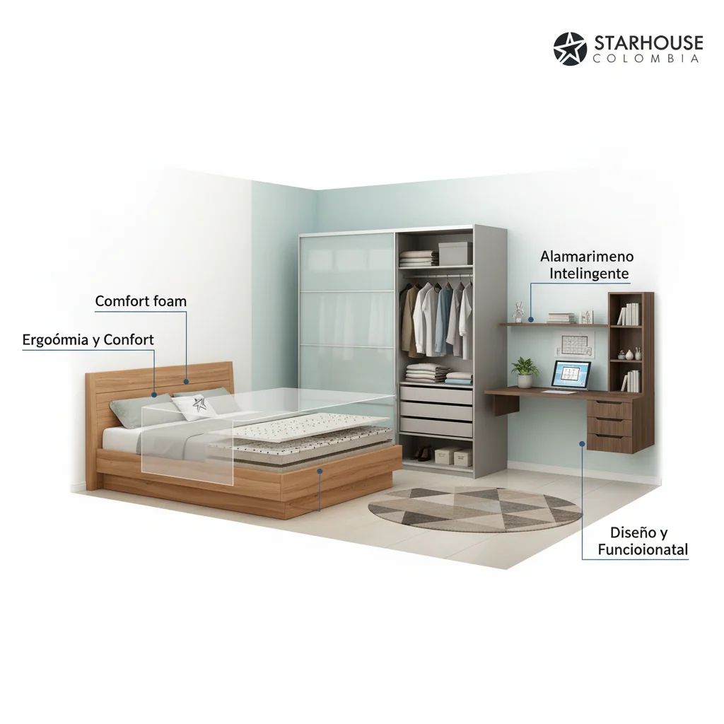 muebles habitacion características y ventajas