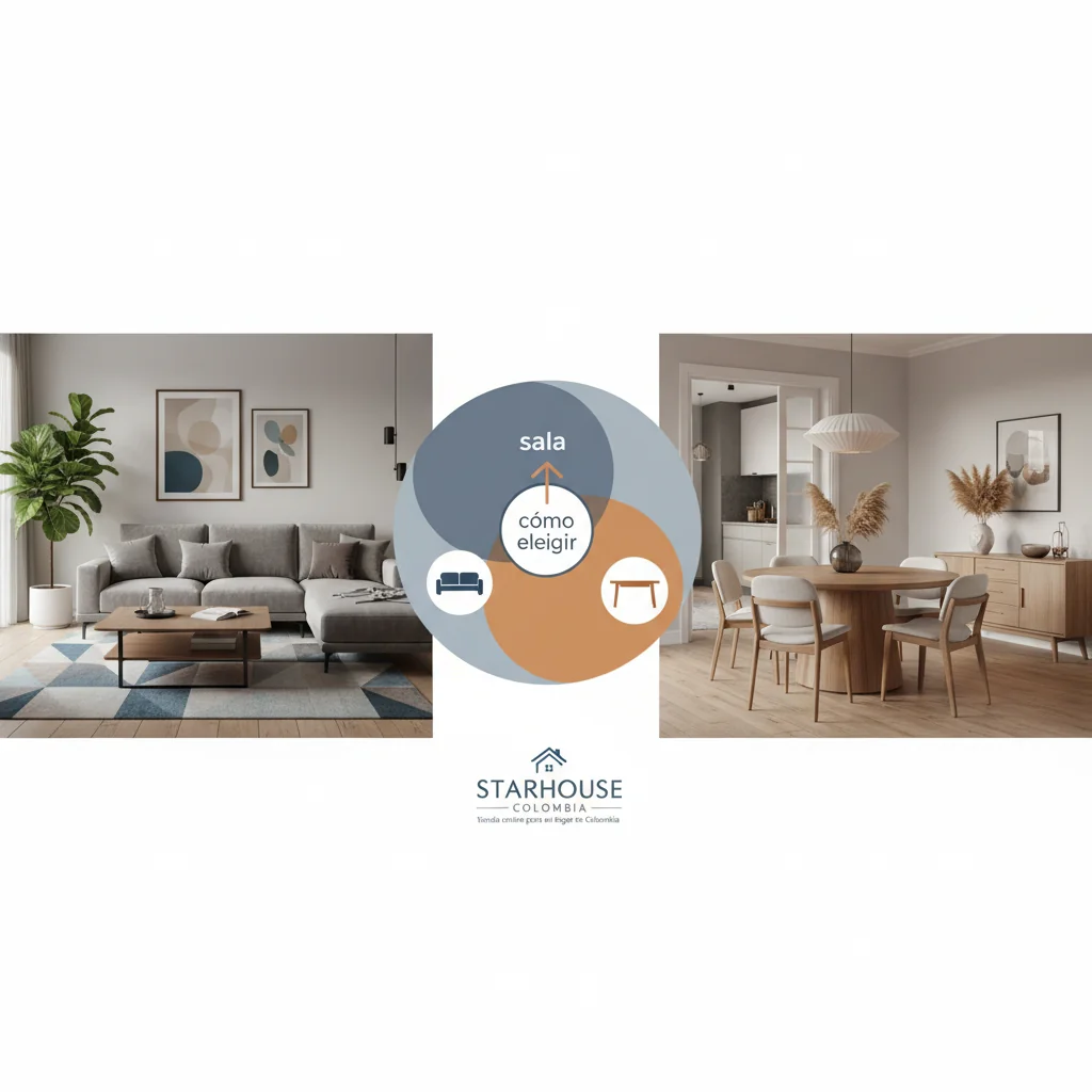 muebles jamar sala y comedor cómo elegir