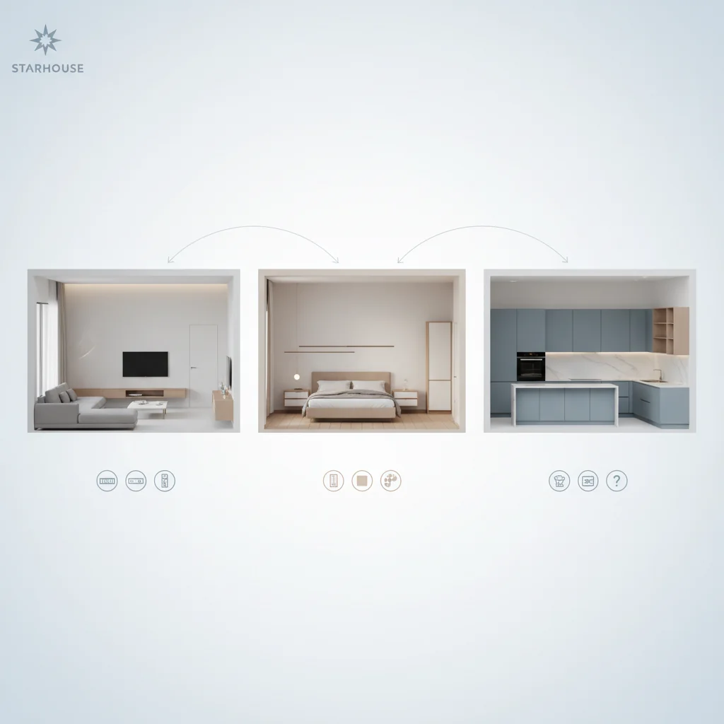 muebles lineales cómo elegir