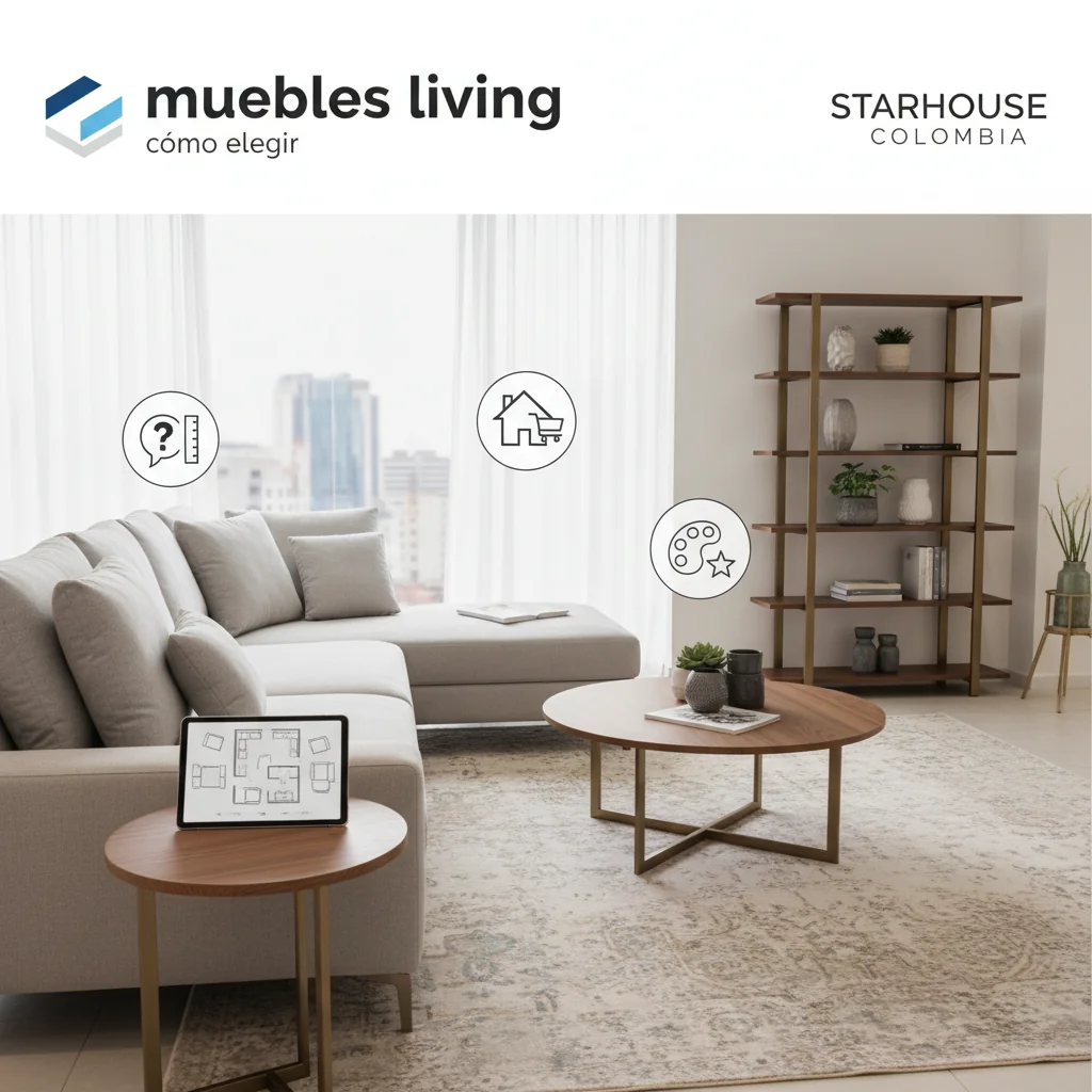 muebles living cómo elegir