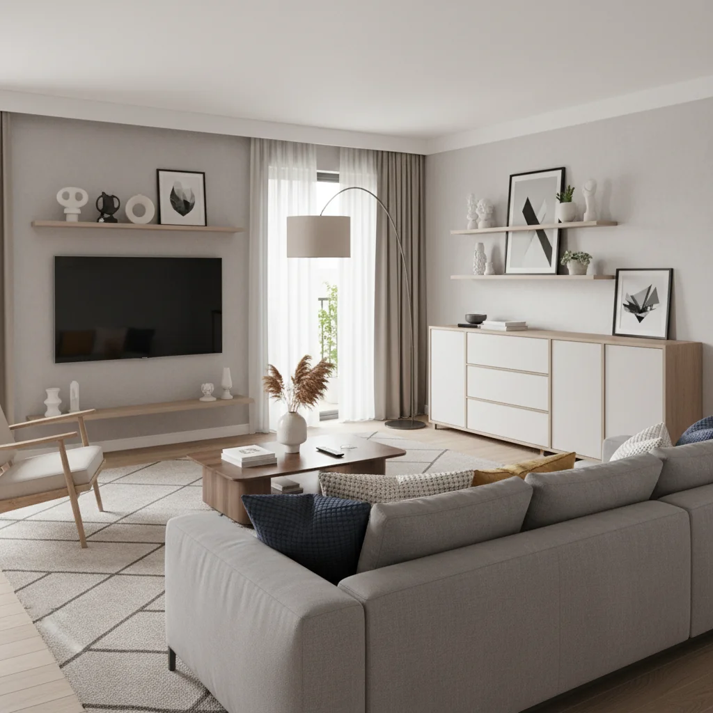 muebles living modernos cómo elegir