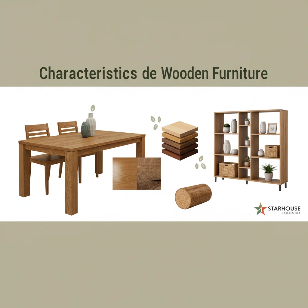 muebles madera características y ventajas
