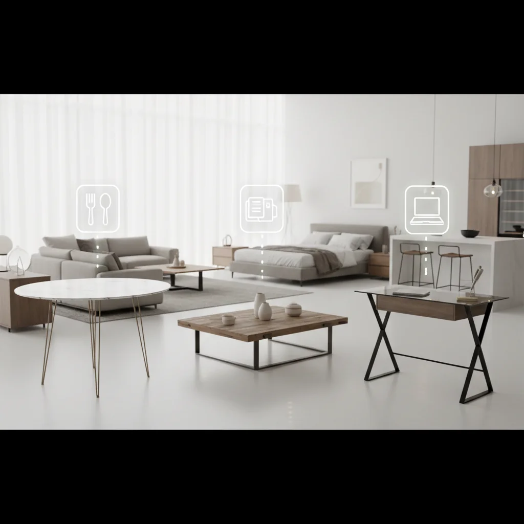 muebles mesa cómo elegir