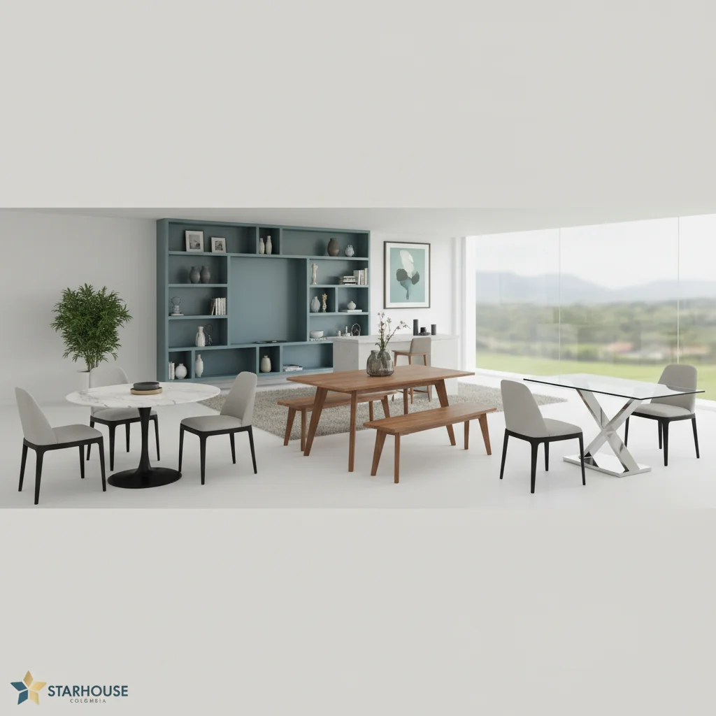 muebles mesa modernos características y ventajas