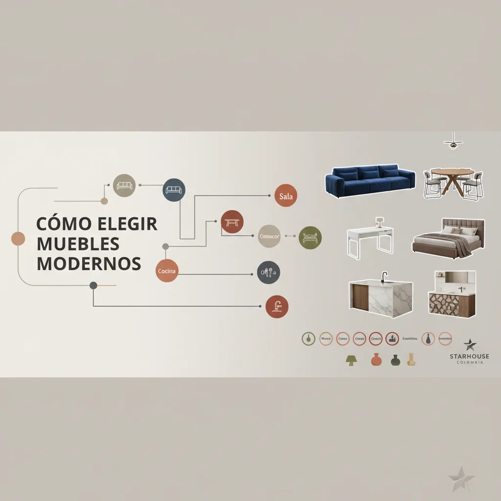 muebles moderno cómo elegir
