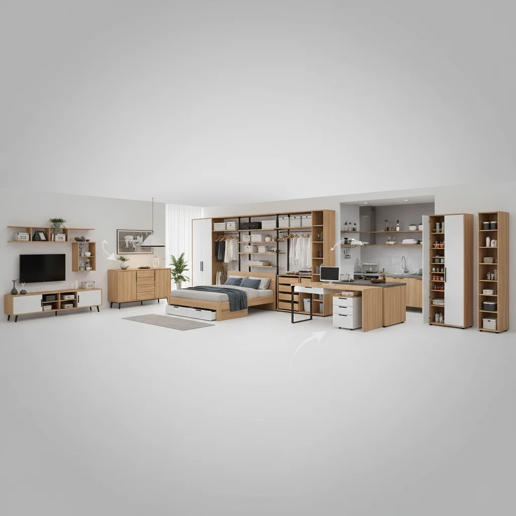 muebles organizadores para hogar cómo elegir