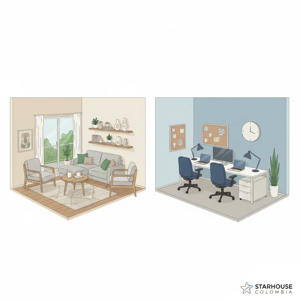 muebles para 2 características y ventajas