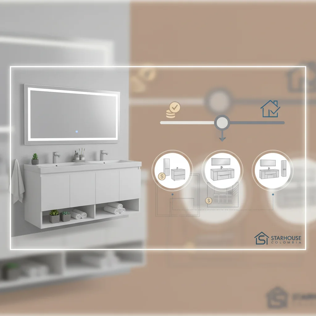 muebles para baño precio cómo elegir
