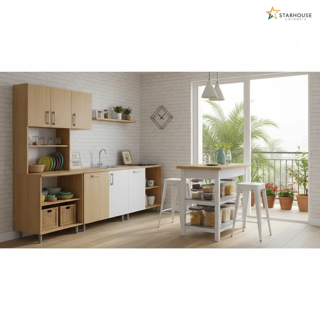 muebles para cocina baratos colombia características y ventajas