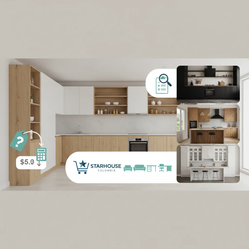 muebles para cocina precio cómo elegir