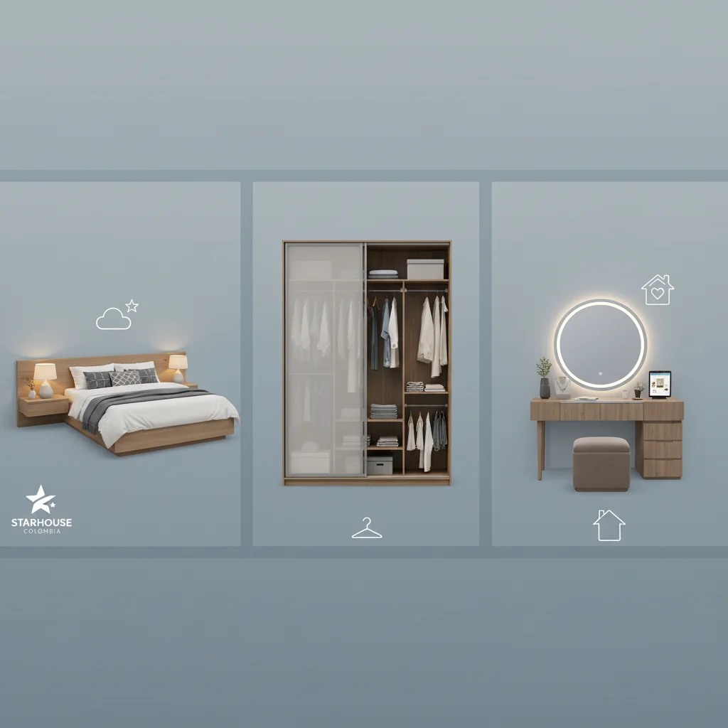 muebles para dormitorio características y ventajas