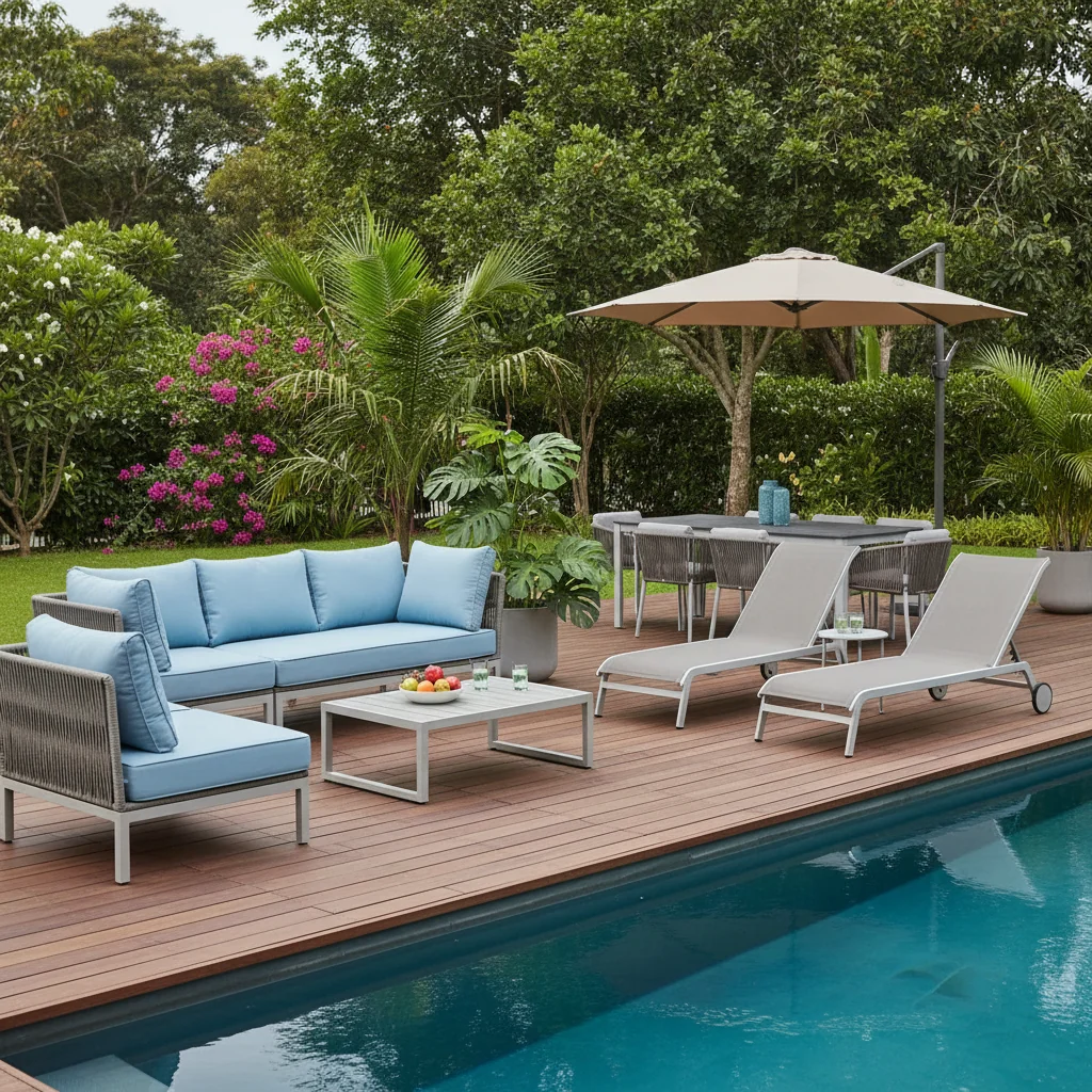 muebles para exterior características y ventajas