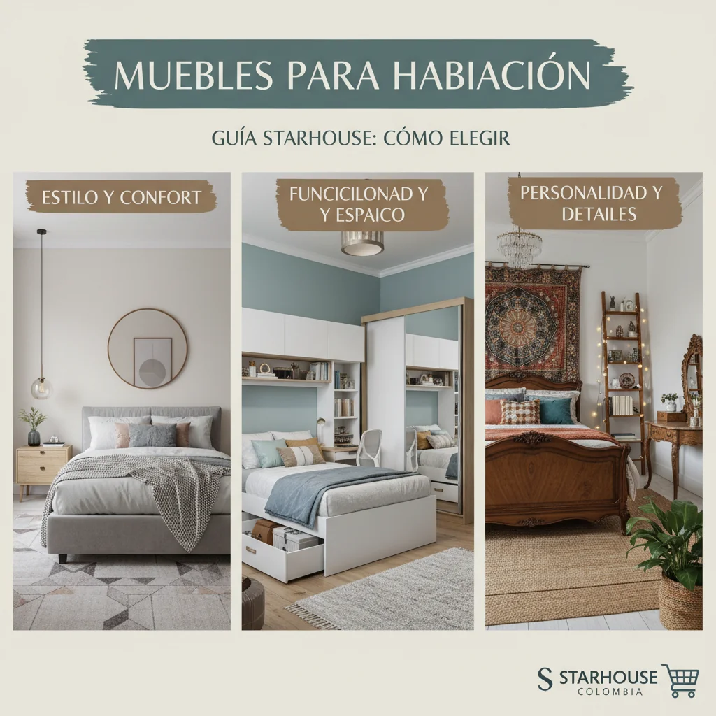 muebles para habitacion cómo elegir