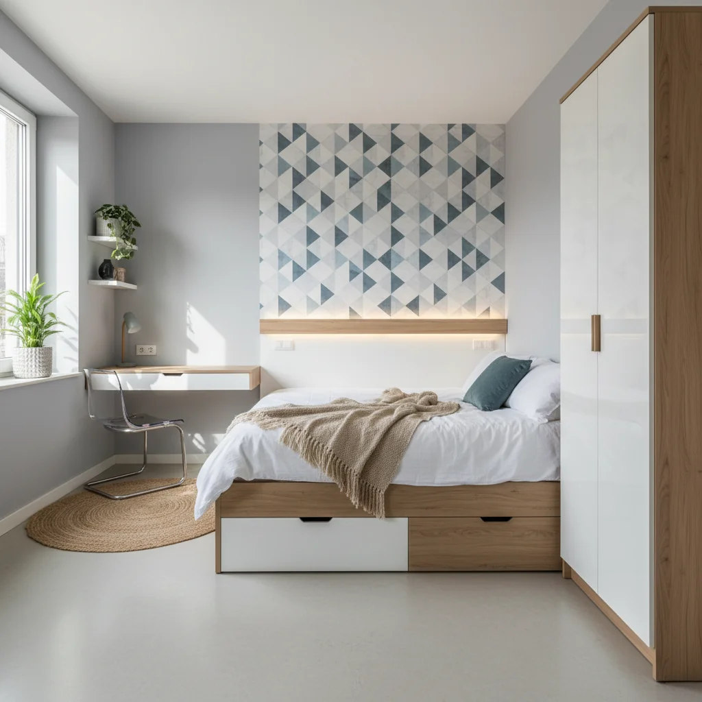 muebles para la habitacion pequeña — pisos y revestimientos en Colombia | Starhouse