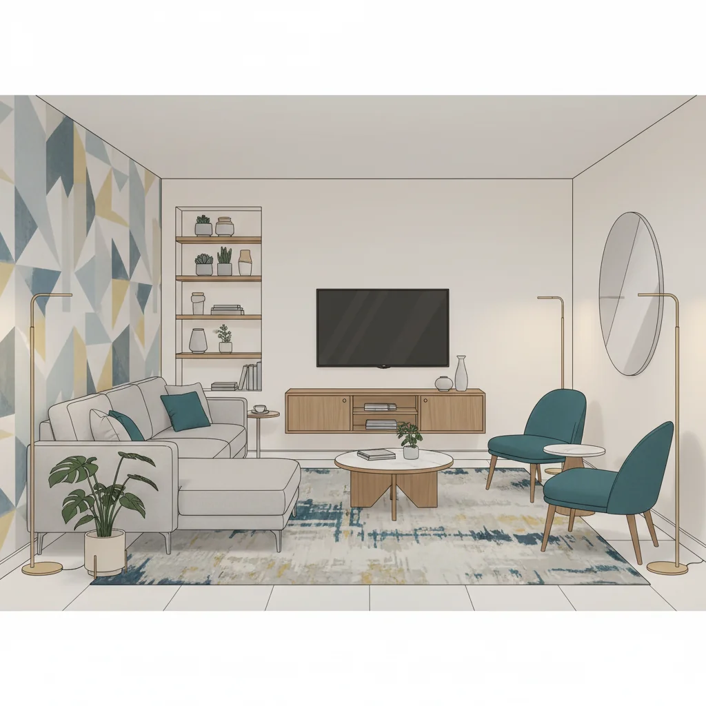 muebles para la sala pequeña modernos cómo elegir
