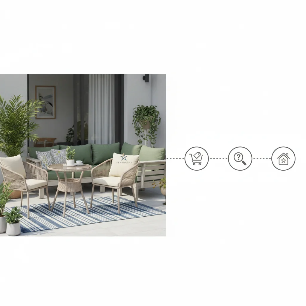 muebles para la terraza economicos cómo elegir