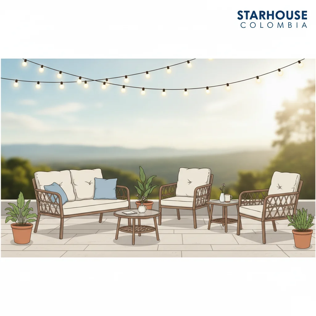 muebles para la terraza economicos características y ventajas