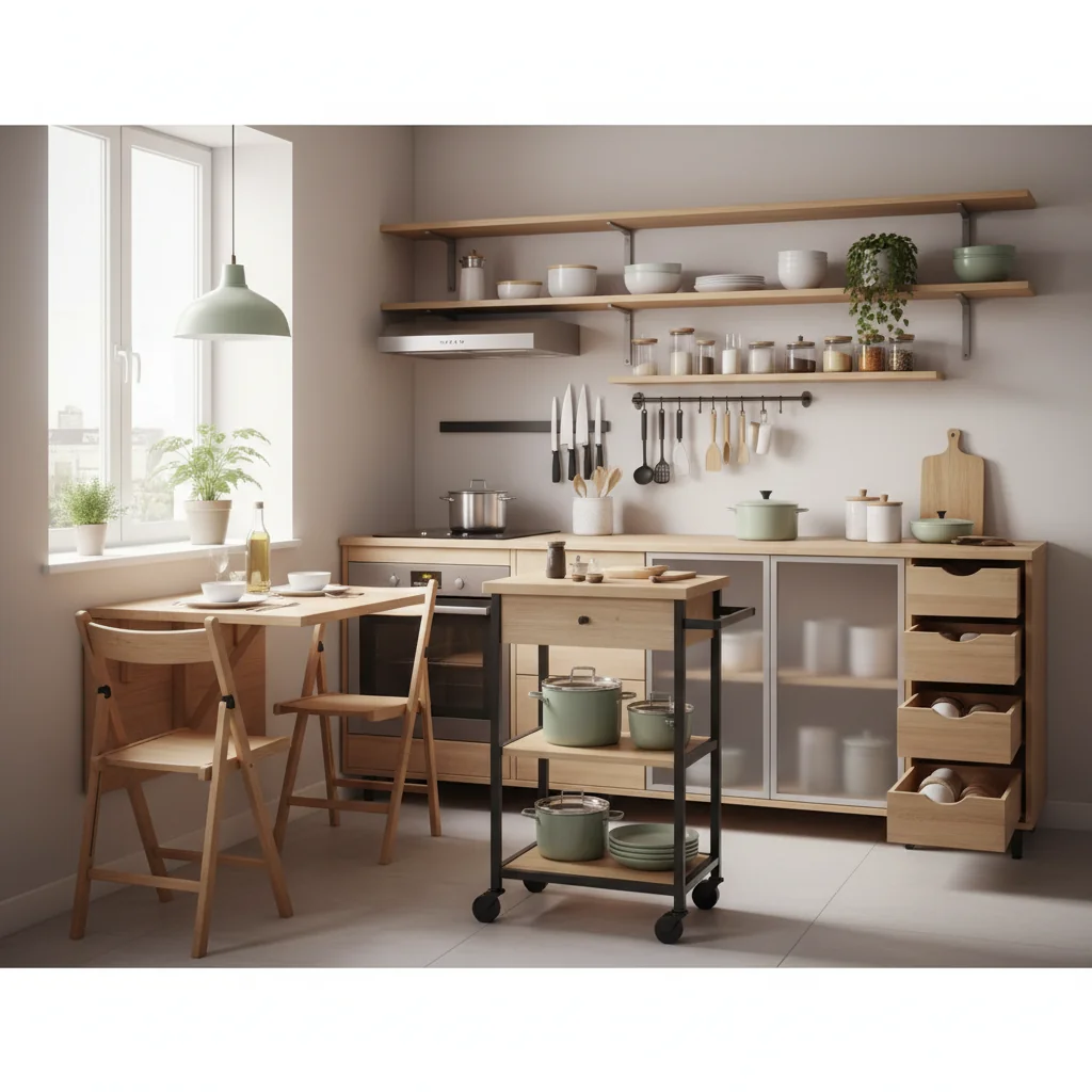 muebles para pequeños espacios cocina cómo elegir