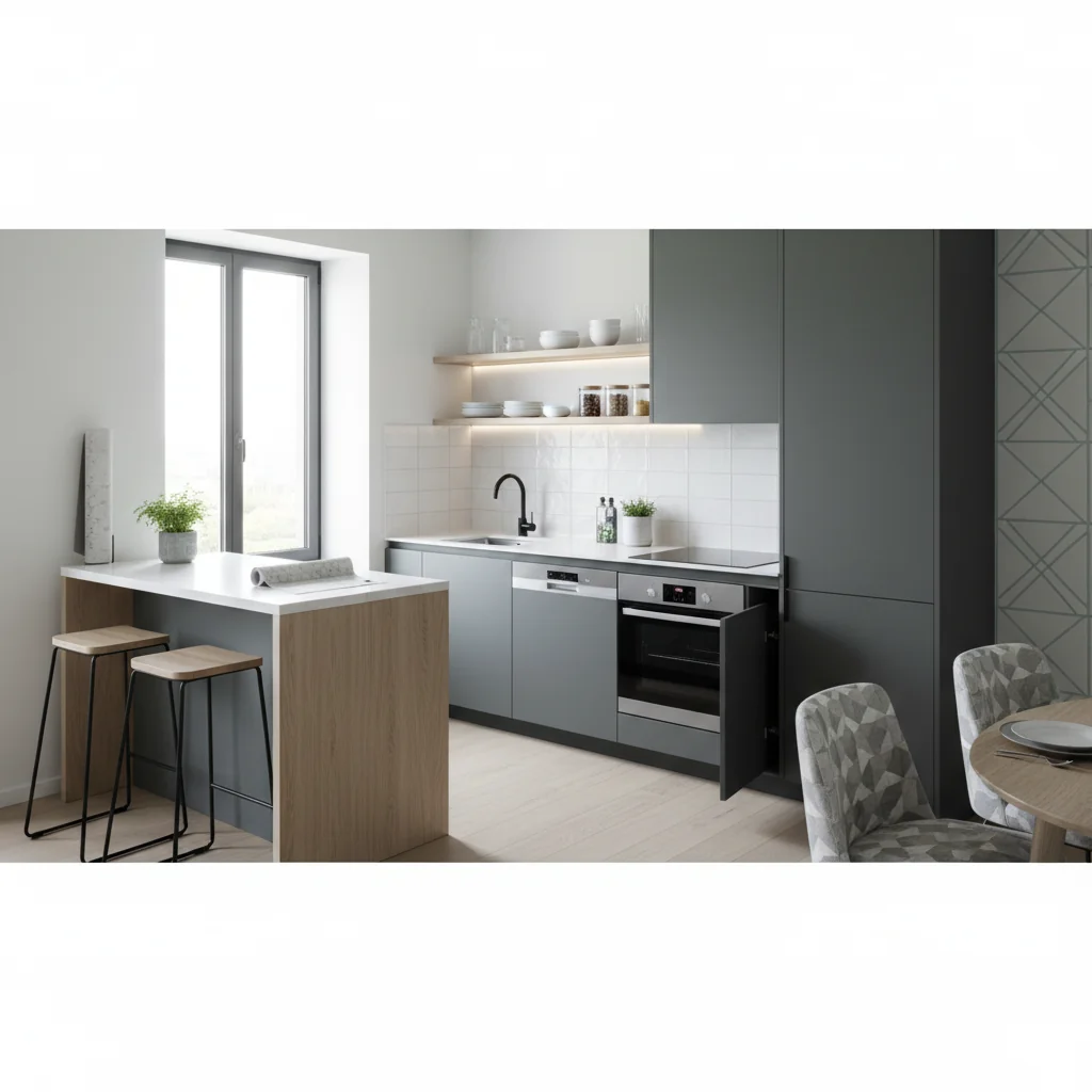 muebles para pequeños espacios cocina — pisos y revestimientos en Colombia | Starhouse