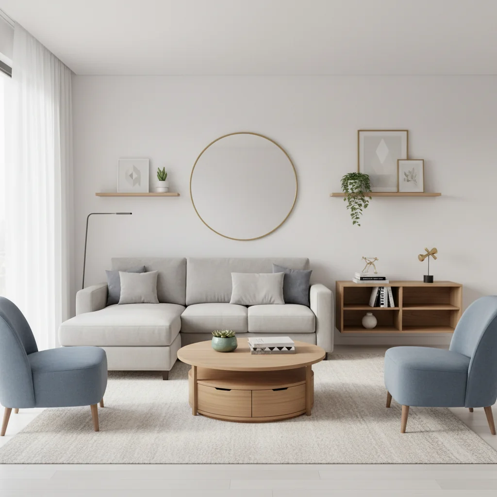 muebles para pequeños espacios sala características y ventajas