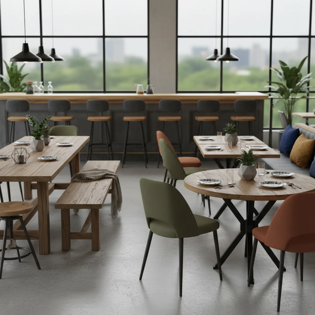 muebles para restaurante características y ventajas