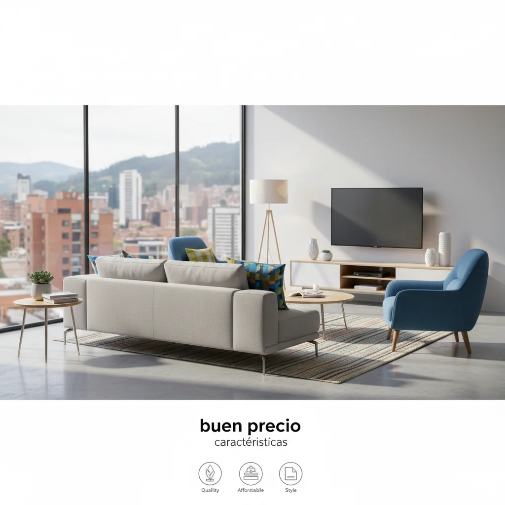 muebles para sala buen precio bogotá características y ventajas
