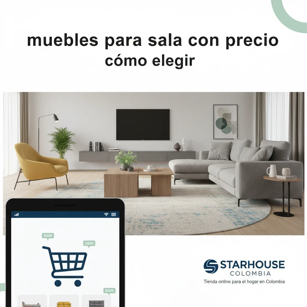 muebles para sala con precio cómo elegir