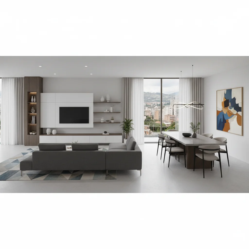 muebles para sala de comedor modernos características y ventajas