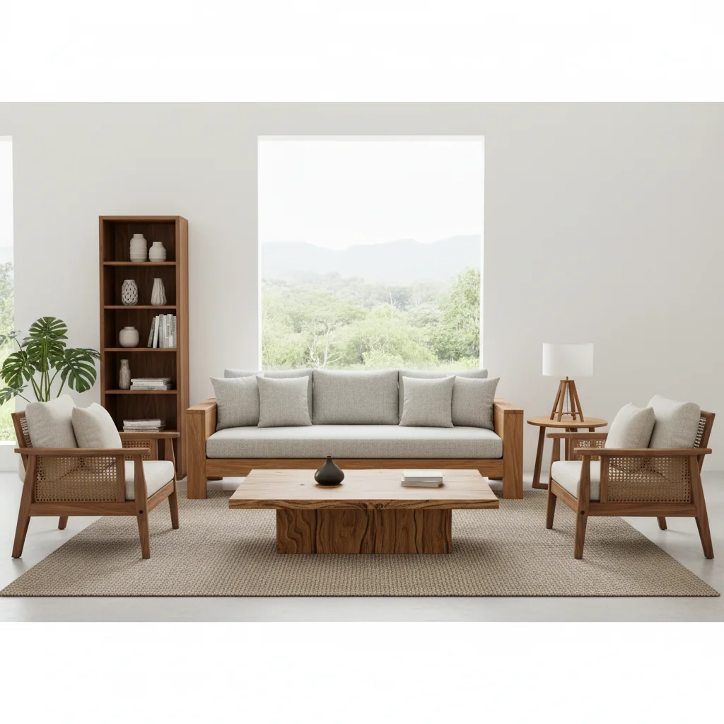 muebles para sala de madera características y ventajas