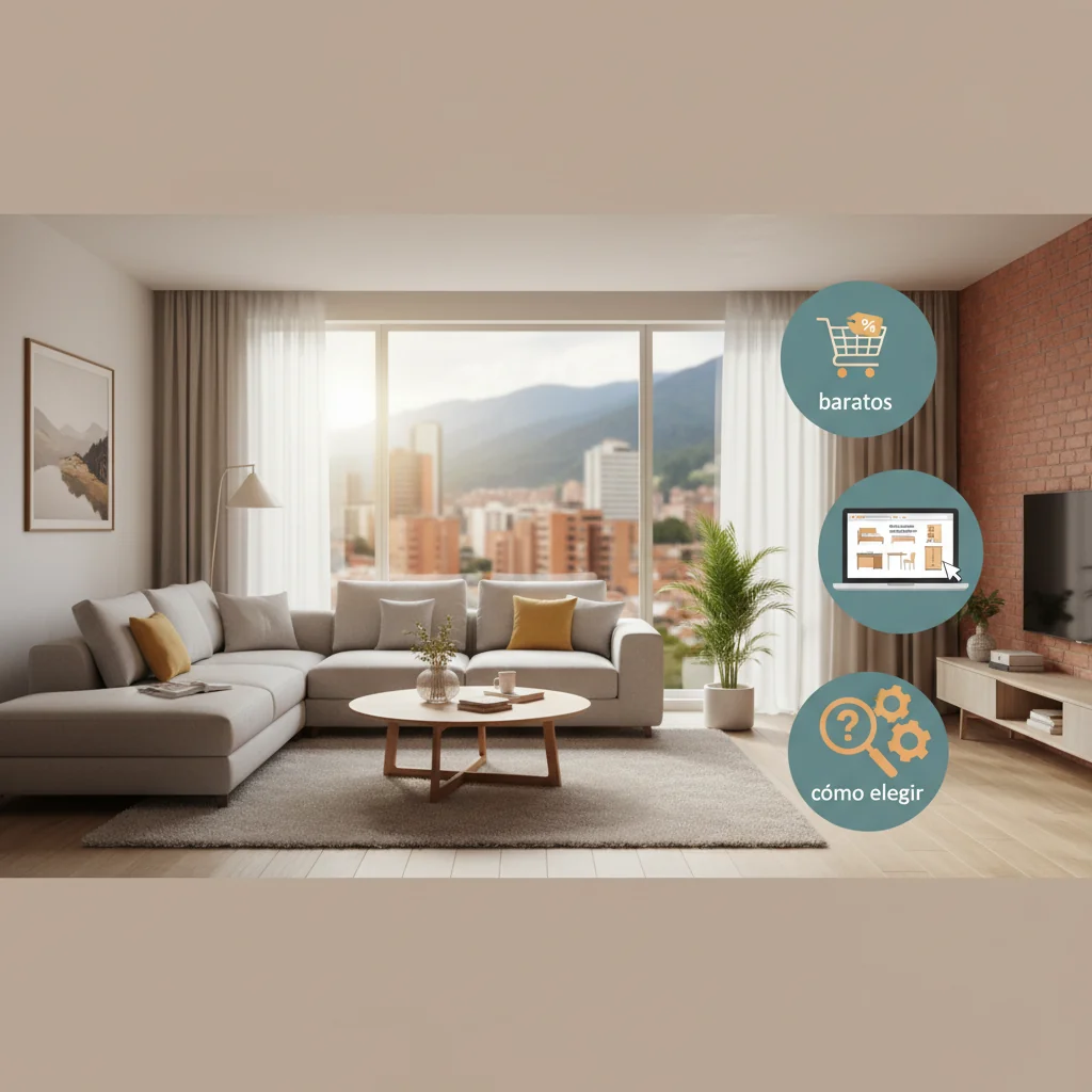muebles para sala en bogotá baratos cómo elegir